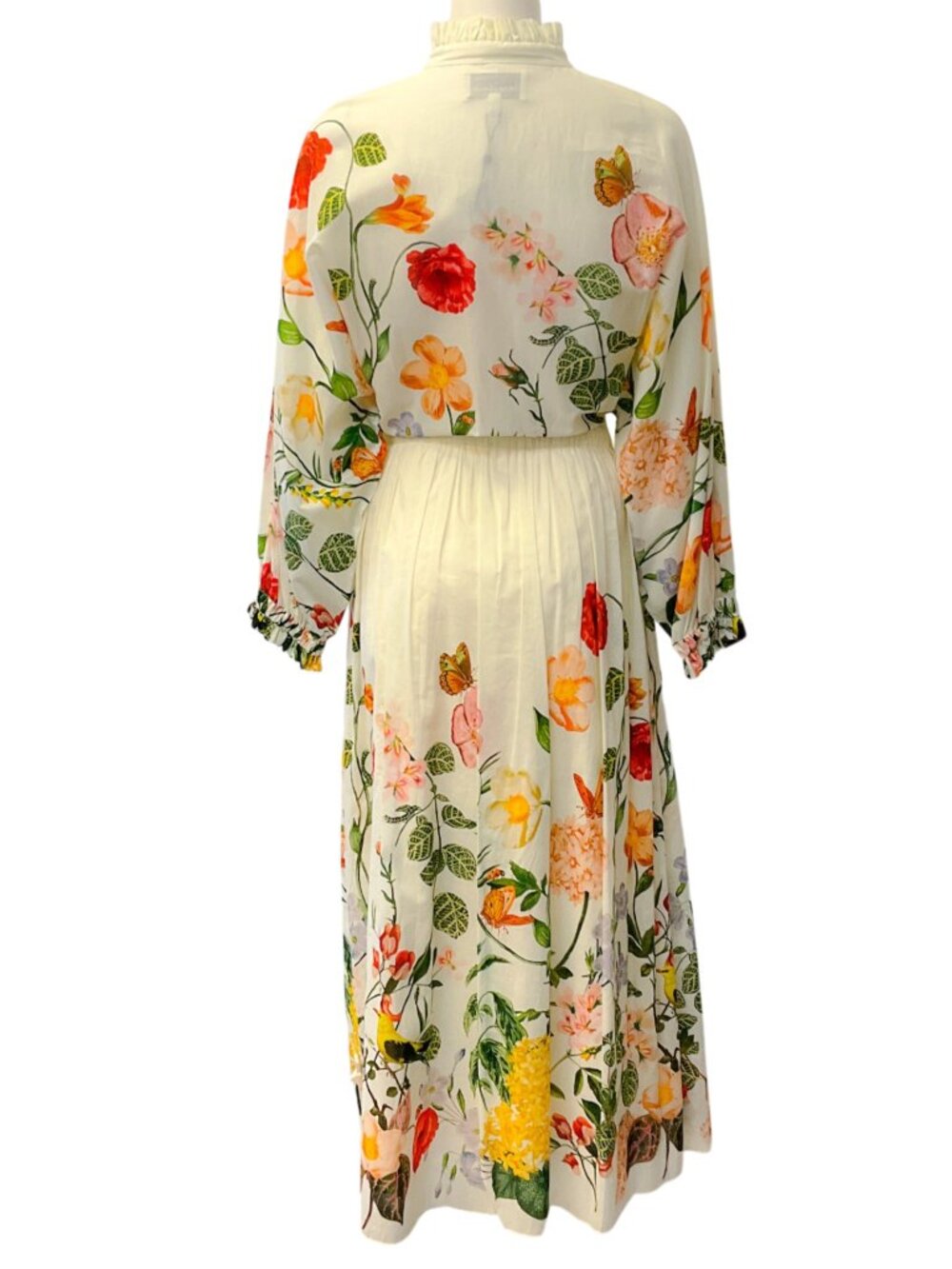 Cara Cara Nectar Egret Louisa Shirtdress - Picture 3 of 4